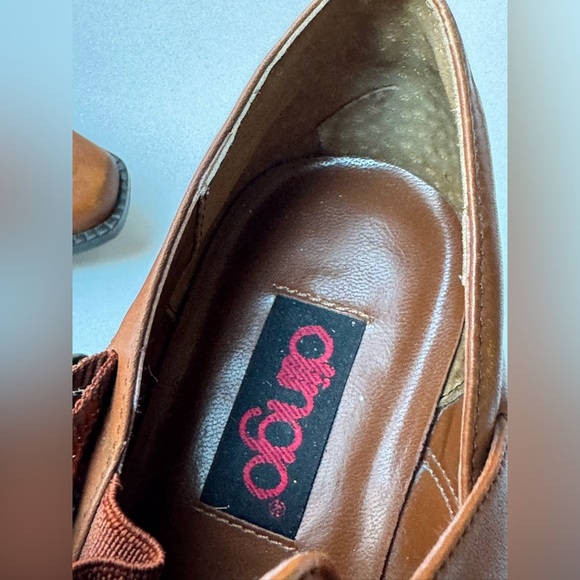 Dingo Western Leather Buckle Heeled Shoes – Brown, Size 9M (Made in Brazil) - Picture 9 of 9